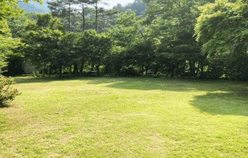 川端キャンプ場の絶景
